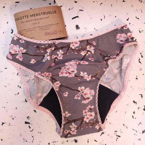 Culottes menstruelles  motif