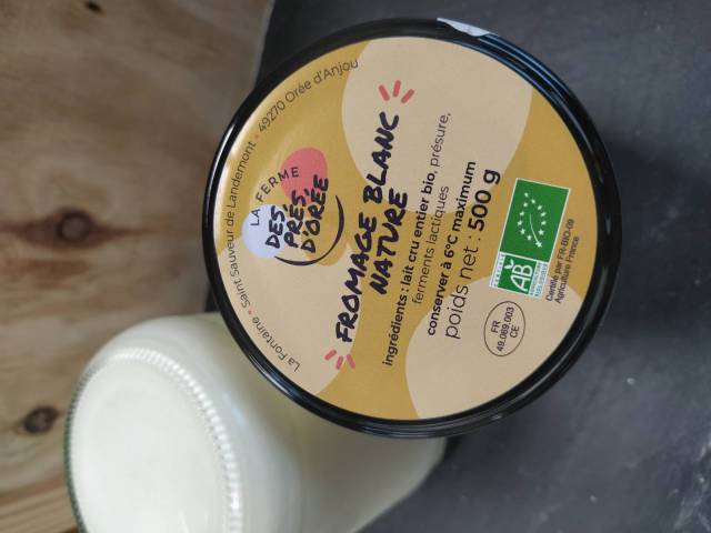 Fromage Blanc - pot 500g (lait de vache)