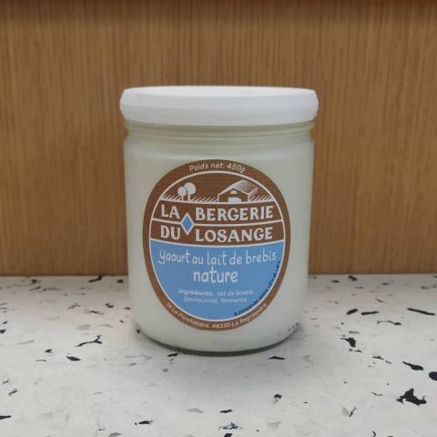 Yaourt NATURE (lait de brebis)