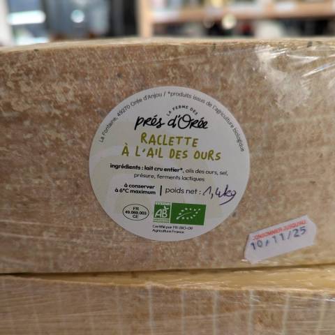 Fromage Raclette Ail des ours