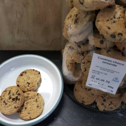 Cookies choco amande