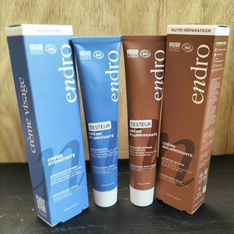 Cr�me visage hydratante/nourrissante ENDRO